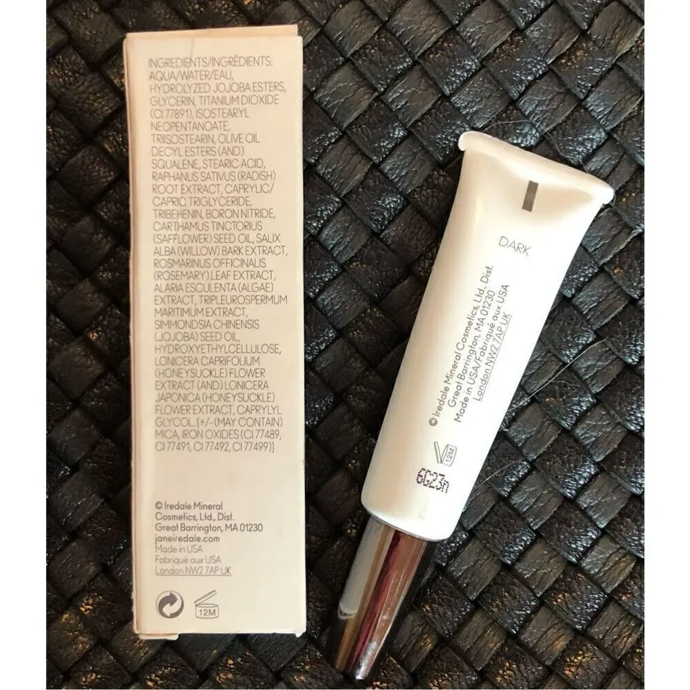 JANE IREDALE - NWTIB - Disappear Full Coverage Concealer in “Dark” Full Size